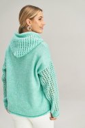 Sweter Damski Model M996 Mint - Figl - uniwersalny Sweter Damski Model M996 Mint - Figl - uniwersalny