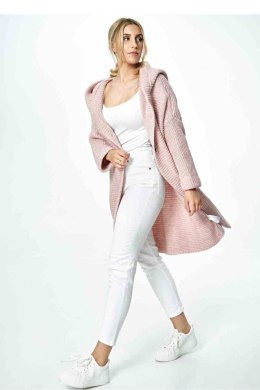 Sweter Kardigan Model M884 Light Pink - Figl - uniwersalny