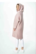 Sweter Kardigan Model M884 Light Pink - Figl - uniwersalny Sweter Kardigan Model M884 Light Pink - Figl - uniwersalny