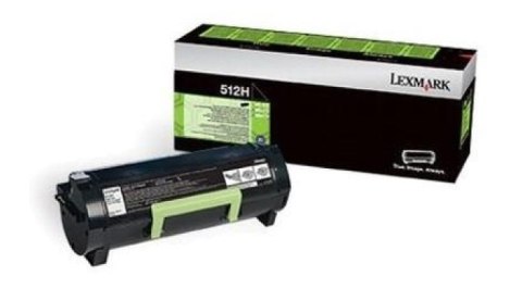 Kaseta z tonerem LEXMARK 512H Czarny 51F2H00