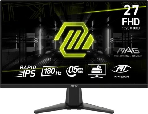 Monitor MSI MAG 275F (27" /Rapid IPS /180Hz /1920 x 1080 /Czarny)