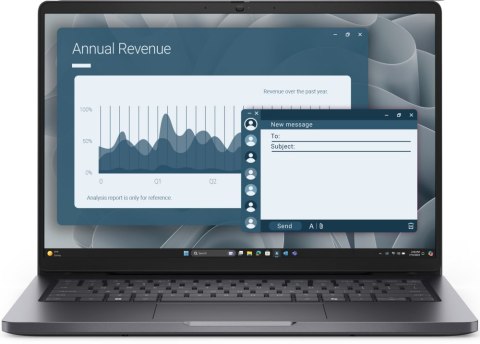 Notebook DELL Pro 14 PC14255 (14"/R5 220 /Radeon 740M/16GB/SSD512GB/W11P/Szaro-czarny)