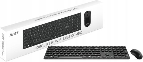 Zestaw klawiatura i mysz MSI S11-43US221-Y92