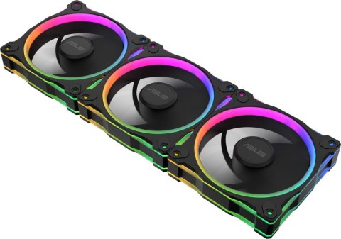 Wentylator do obudów ASUS Prime MR120 ARGB Reverse 3-pack Czarny 90DA00L0-B09020