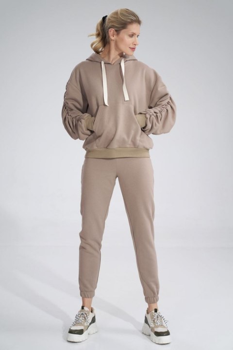 Bluza Damska Model M801 Beige - Figl - S Bluza Damska Model M801 Beige - Figl - S