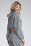 Bluza Damska model M796 Grey - Figl - S/M Bluza Damska model M796 Grey - Figl - S/M