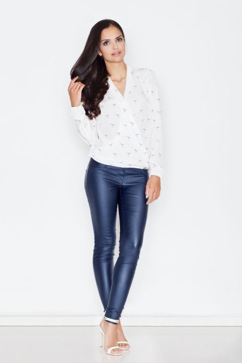 Bluzka Model 371 Ecru - Figl - XL Bluzka Model 371 Ecru - Figl - XL