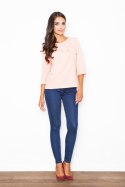 Bluzka Model M393 Pink - Figl - L Bluzka Model M393 Pink - Figl - L