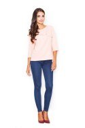 Bluzka Model M393 Pink - Figl - L Bluzka Model M393 Pink - Figl - L