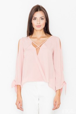 Bluzka Model M485 Pink - Figl - XL