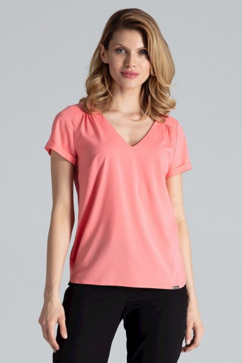 Bluzka Model M665 Koral - Figl - XL Bluzka Model M665 Koral - Figl - XL