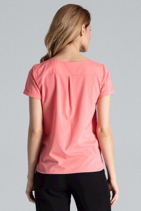 Bluzka Model M665 Koral - Figl - XL Bluzka Model M665 Koral - Figl - XL