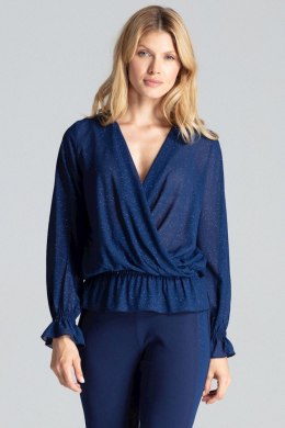 Bluzka Model M690 Navy - Figl - M