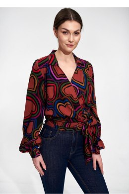 Bluzka Model M868 Wzór 136 - Figl - XL