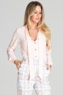 Koszula Damska Model M700 Pink - Figl - L
