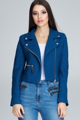 Kurtka Damska Model M607 Blue - Figl - S