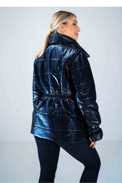 Kurtka Damska Model M933 Navy - Figl - L/XL Kurtka Damska Model M933 Navy - Figl - L/XL