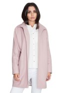 Płaszcz Damski Model M589 Pink - Figl - XL Płaszcz Damski Model M589 Pink - Figl - XL