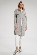 Płaszcz Damski Model M808 Grey - Figl - S/M