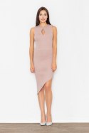 Sukienka Model M486 Dark Pink - Figl - S/M Sukienka Model M486 Dark Pink - Figl - S/M