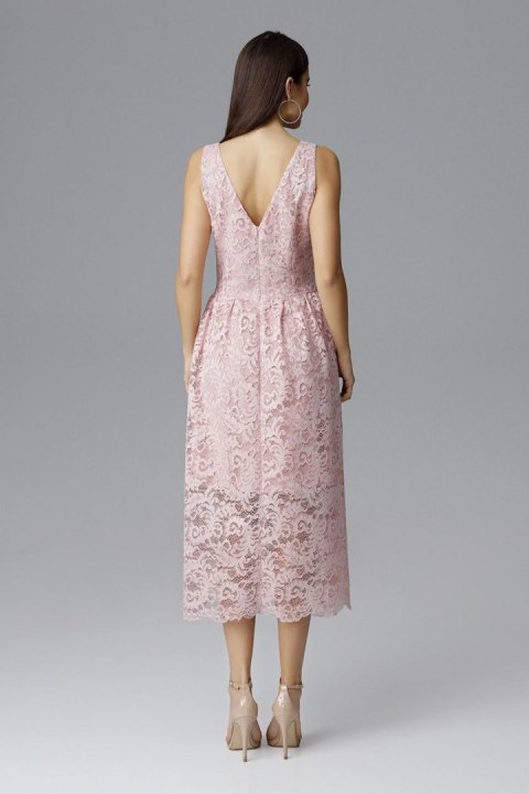 Sukienka Model M639 Pink - Figl - s Sukienka Model M639 Pink - Figl - s