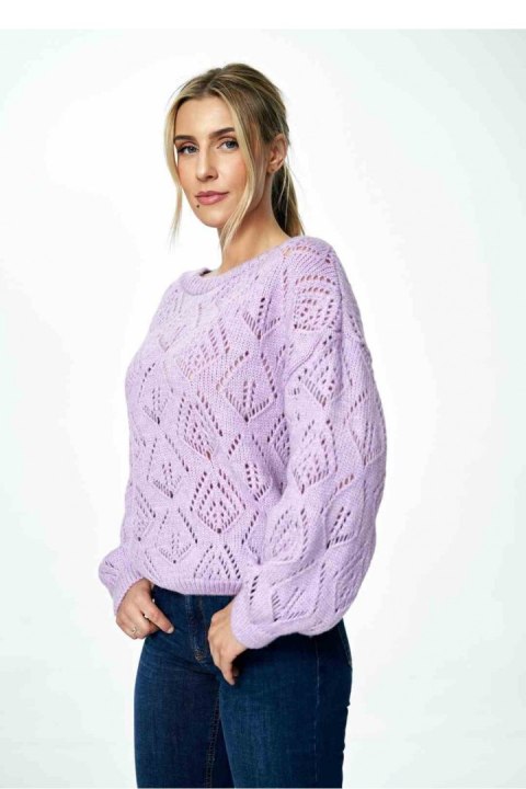 Sweter Damski Model M887 Violet - Figl - uniwersalny Sweter Damski Model M887 Violet - Figl - uniwersalny