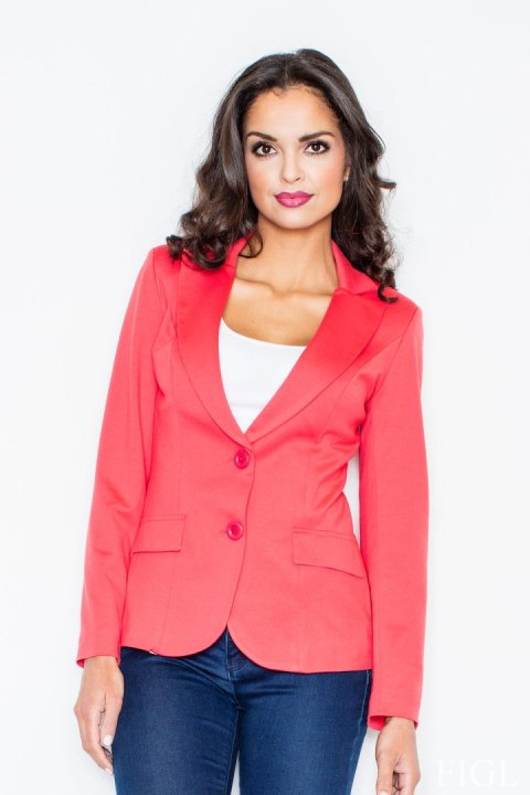 Żakiet Model M085 Red - Figl - XL Żakiet Model M085 Red - Figl - XL