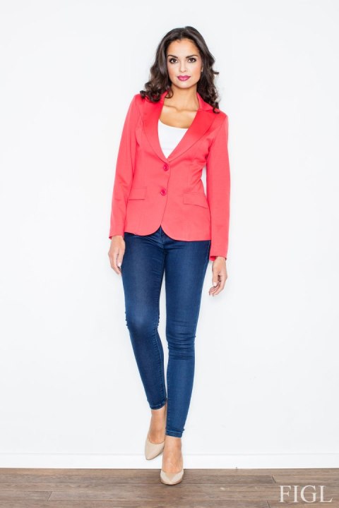 Żakiet Model M085 Red - Figl - XL Żakiet Model M085 Red - Figl - XL