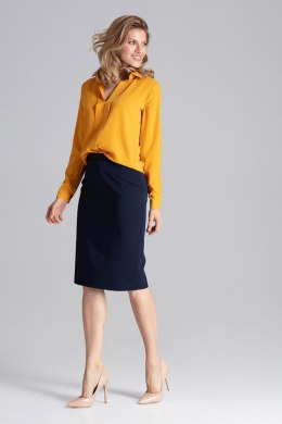 Bluzka Model M621 Musztarda - Figl - XL