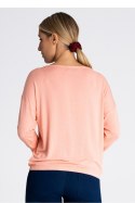 Bluzka Model M981 Pink - Figl - XL Bluzka Model M981 Pink - Figl - XL