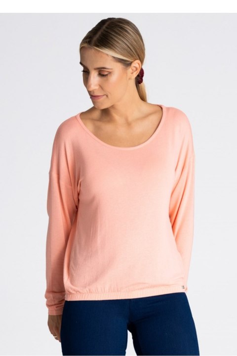Bluzka Model M981 Pink - Figl - XL Bluzka Model M981 Pink - Figl - XL