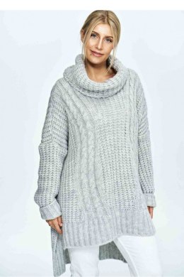Golf Damski Model M892 Light Grey - Figl - uniwersalny