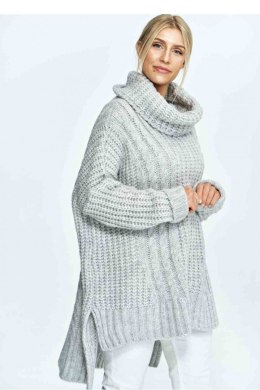 Golf Damski Model M892 Light Grey - Figl - uniwersalny