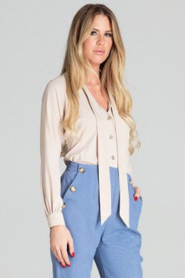 Koszula Damska Model M700 Beige - Figl - M