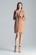 Płaszcz Damska Model M670 Beige - Figl - S