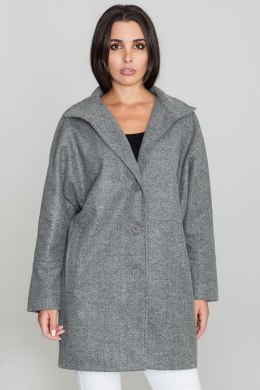 Płaszcz Damski Model M589 Grey - Figl - s