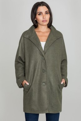 Płaszcz Damski Model M589 Oliwka - Figl - M