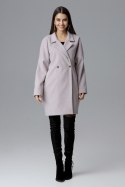 Płaszcz Damski Model M625 Beige - Figl - S/M Płaszcz Damski Model M625 Beige - Figl - S/M