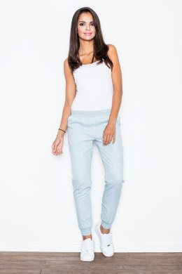 Spodnie Damskie Model 307 Sky Blue - Figl - XL