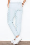 Spodnie Damskie Model 307 Sky Blue - Figl - XL Spodnie Damskie Model 307 Sky Blue - Figl - XL