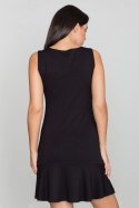 Sukienka Model M574 Black - Figl - XL Sukienka Model M574 Black - Figl - XL