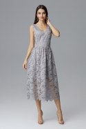 Sukienka Model M639 Grey - Figl - L Sukienka Model M639 Grey - Figl - L