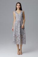 Sukienka Model M639 Grey - Figl - L Sukienka Model M639 Grey - Figl - L