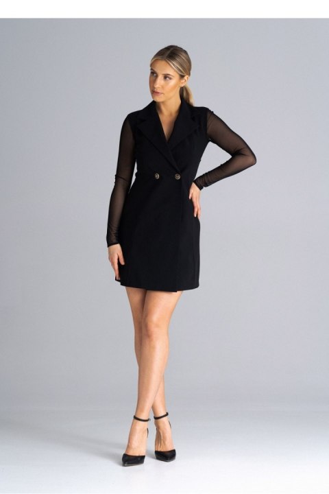Sukienka Model M937 Black - Figl - XL Sukienka Model M937 Black - Figl - XL