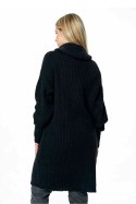 Sweter Damski Model M890 Black - Figl - uniwersalny Sweter Damski Model M890 Black - Figl - uniwersalny
