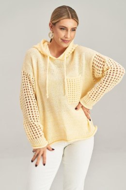 Sweter Damski Model M996 Yellow - Figl - uniwersalny