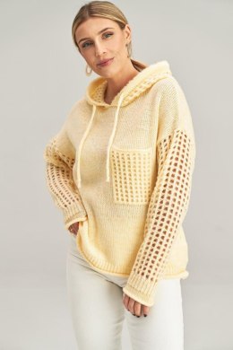Sweter Damski Model M996 Yellow - Figl - uniwersalny