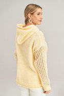 Sweter Damski Model M996 Yellow - Figl - uniwersalny Sweter Damski Model M996 Yellow - Figl - uniwersalny