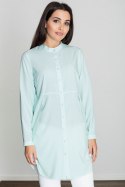 Tunika Model M545 Mint - Figl - L Tunika Model M545 Mint - Figl - L