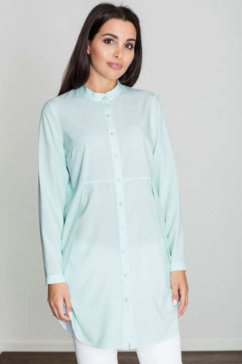 Tunika Model M545 Mint - Figl - XL Tunika Model M545 Mint - Figl - XL